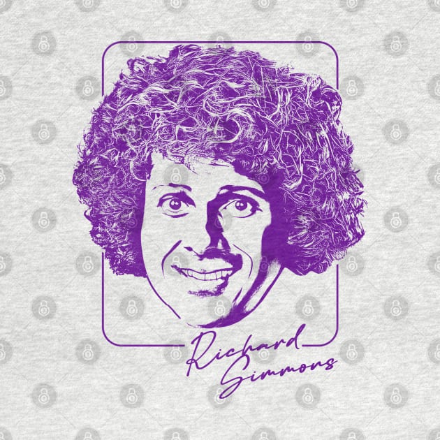 Richard Simmons // Retro Fan Design by DankFutura